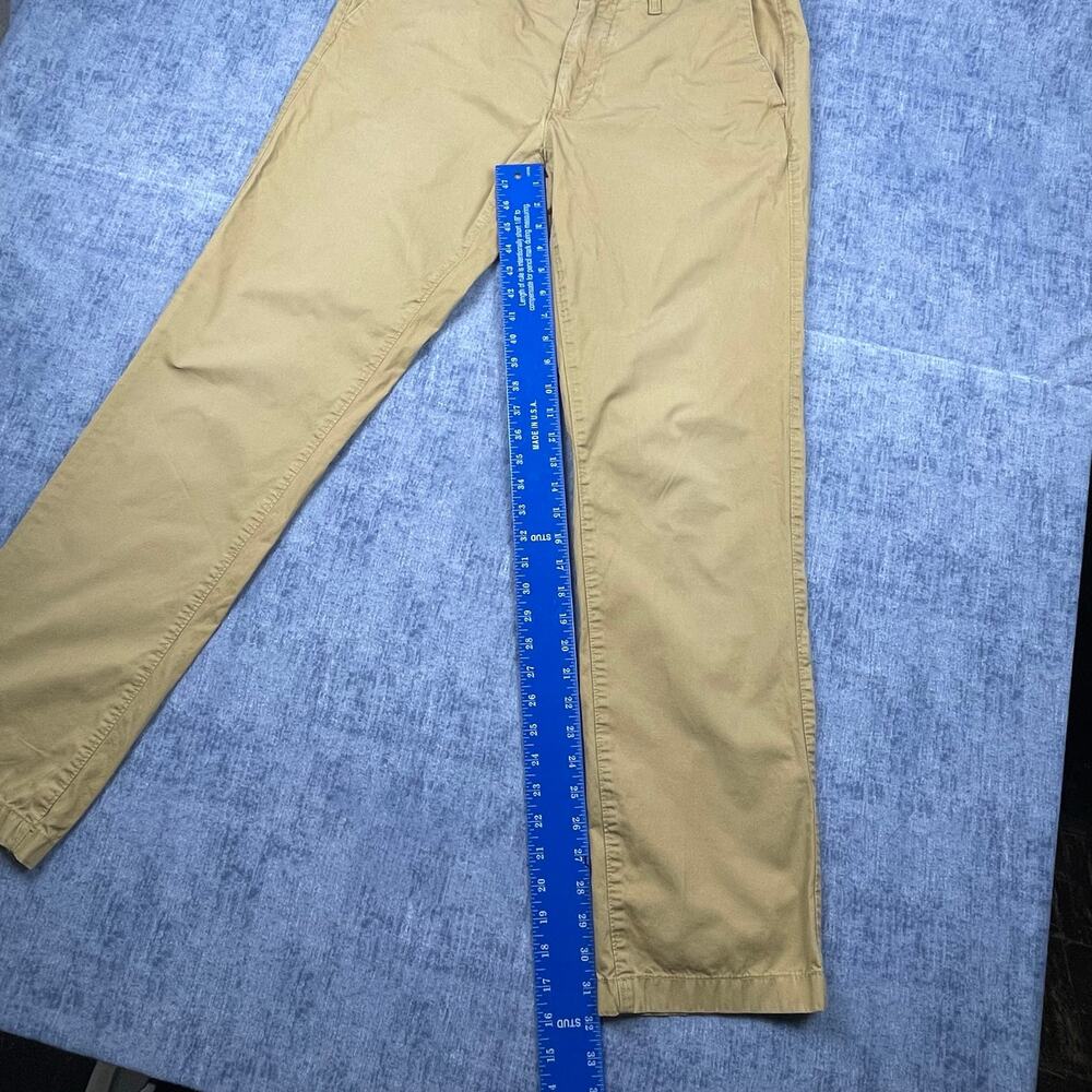 Eddie Bauer Legend Wash Slim Chino Pants Men’s 34x34 Khaki Cotton Casual